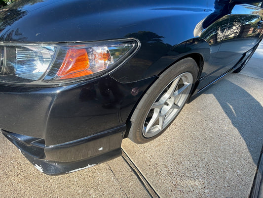 8th Generation (2006-2011) Honda Civic Fenderwell Bumper Fitment Solution