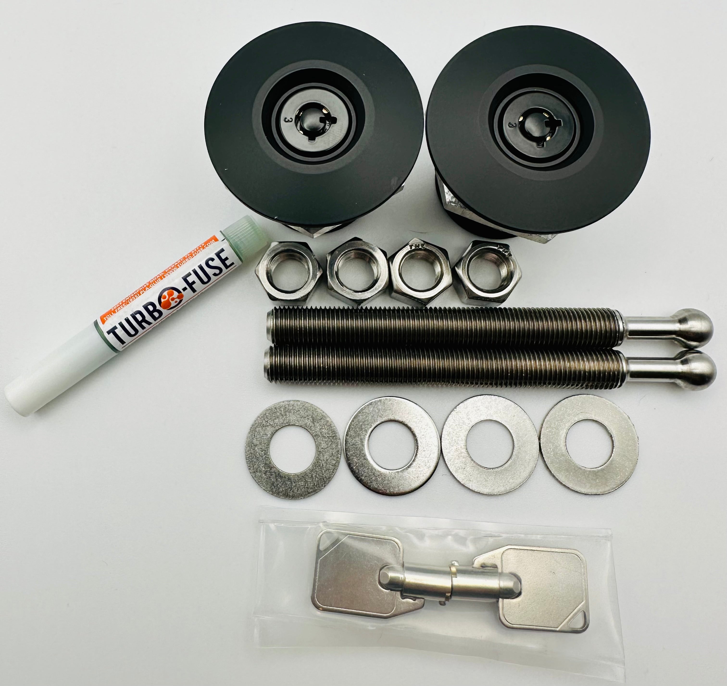 QL38 Series Lockable Hood Pin Kits RaiderFab